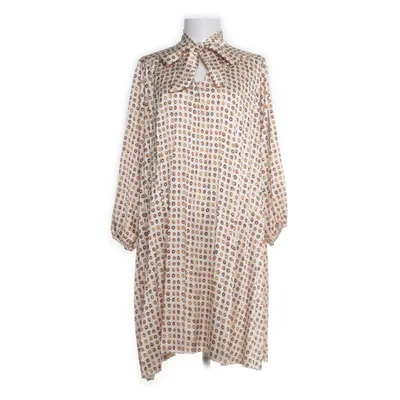 Dress (Beige, Multicolored) from Antonello Serio Elastane, Polyester