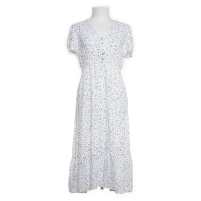Dress (White, Blue) from Pigalle Viscose