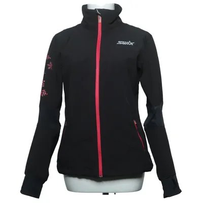 Trainingsjack (Zwart) van Swix Elastaan, Polyamide, Polyester