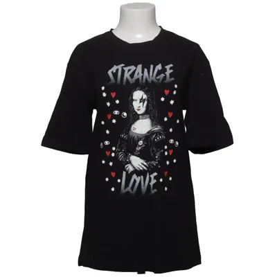 T-shirt (Noir, Multicolore) de Silvian Heach Coton, Élasthane