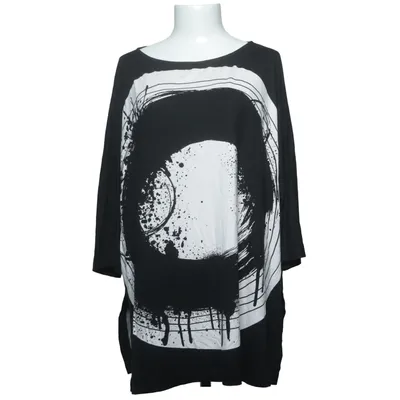 Long sleeve T-shirt (Black, White) from Baldino Elastane, Viscose