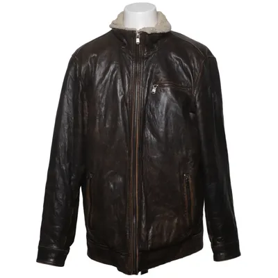 Leather jacket (Brown) from Engbers