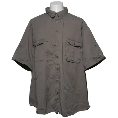Short sleeve shirt (Brown) from Travelmaster Cotton