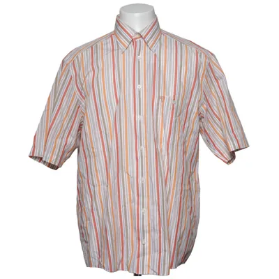 Chemise à manches courtes (Blanc, Multicolore) de Casamoda Coton