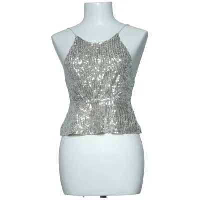 Halterneck top (Sølv) fra Zara Trafaluc