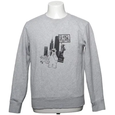 Sweatshirt (Gris, Multicolore) de Sesame Street x H&M Coton, Polyester
