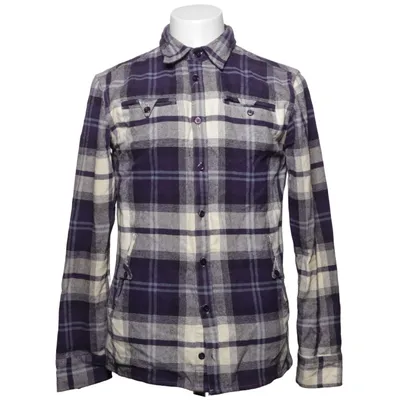 Flannel shirt (Blue, White) from Makia Cotton