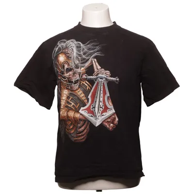 T-shirt (Zwart) van Rock Eagle Katoen