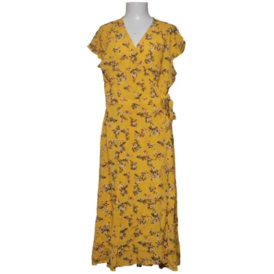 Wrap dress (Yellow, Multicolored) from Indiska Viscose