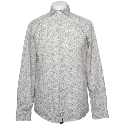 Shirt (Wit, Meerkleurig) van Selected Homme Katoen