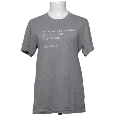 T-shirt (Grå) från Om & Ah London Bomull, Polyester, Viskos