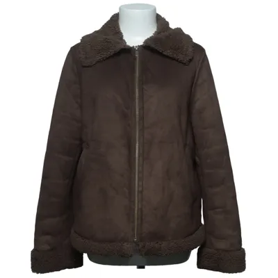 Shearling jacket (Brown) from Uniqlo Polyester