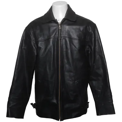 Leather jacket (Black) from Saki Leather