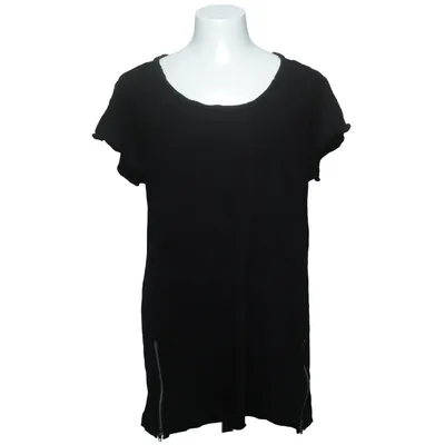 T-shirt (Ricki Zip Tee) van Adrian Hammond Katoen