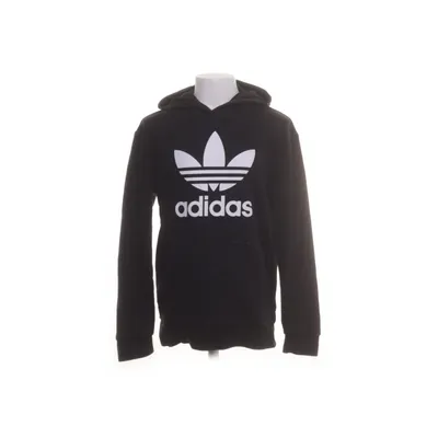 Hættetrøje (Sort, Hvid) fra Adidas Originals Elastan, Polyester, Bomuld