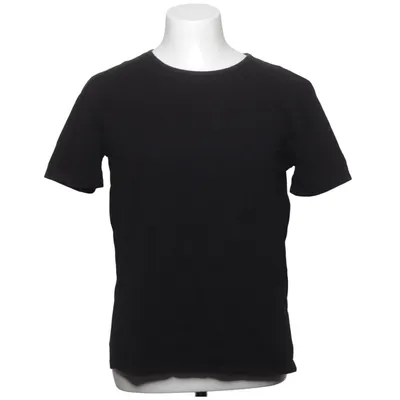 T-shirt (Svart) från Enrico Mori Bomull, Elastan