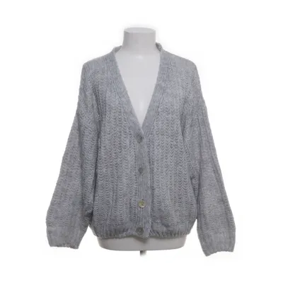 Cardigan (Gray) from Heart Kiss Acrylic, Wool, Viscose