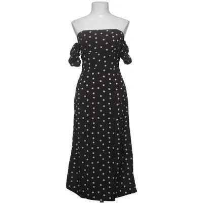 Jurk (Zwart, Wit) van Fashion Union Polyester