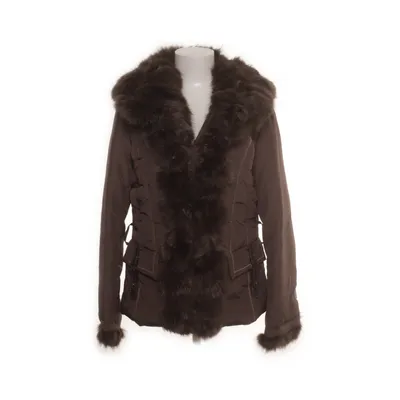 Winter jacket (Brown) from David Moore Polyester, Nylon, Fur