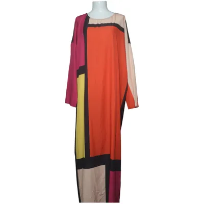Robe (Rouge, Jaune, Multicolore) de Vonda Élasthane, Polyester