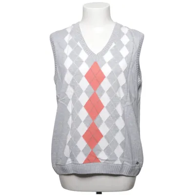 Slipover (Gray, White, Orange) from Lerros Cotton
