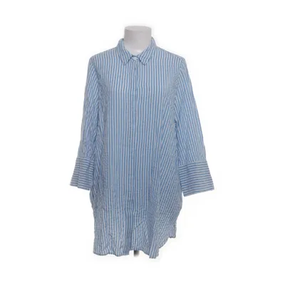 Skjorta (Vit, Blå) från Selection by Ulla Popken Bomull, Polyamid, Viskos