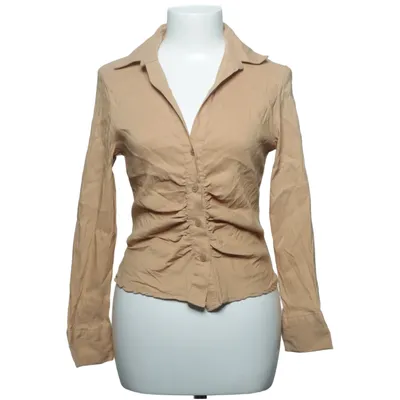 Shirt (Beige) van Dilvin Woman Elastaan, Linnen, Polyamide, Viscose