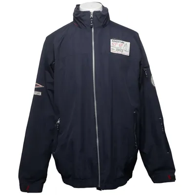 Outdoor jacket (Blue) from Adventure Polyester
