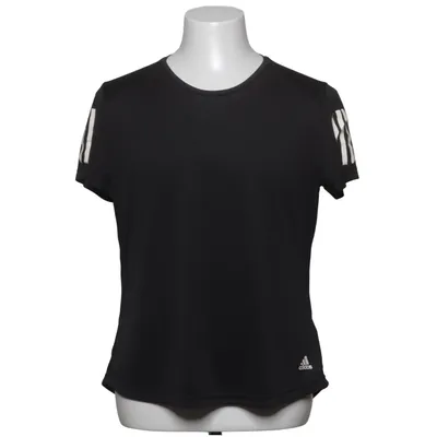 T-shirt (Zwart) van Adidas Running Gerecycled polyester
