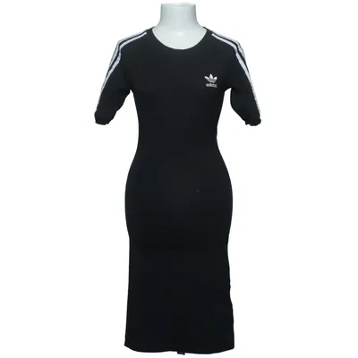 Kleid (Schwarz, Weiß) von Adidas Originals Baumwolle, Elasthan