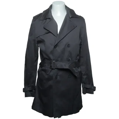 Trench coat (Gray) from Batistini Cotton, Elastane, Nylon, Polyester, Viscose