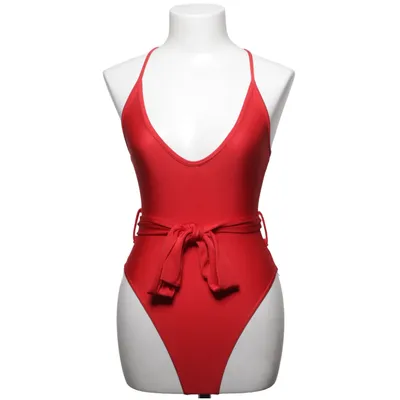 Baddräkt (Röd) från PrettyLittleThing Elastan, Polyester