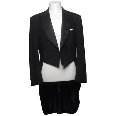 Tailcoat jacket (Black) from Laandling Elastane, Polyester, Wool