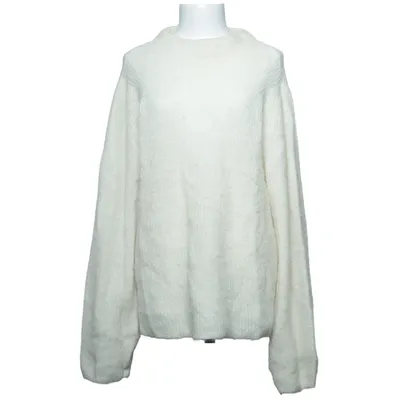 Sweater (Hvid) fra Lindex Alpacauld, Elastan, Polyamid