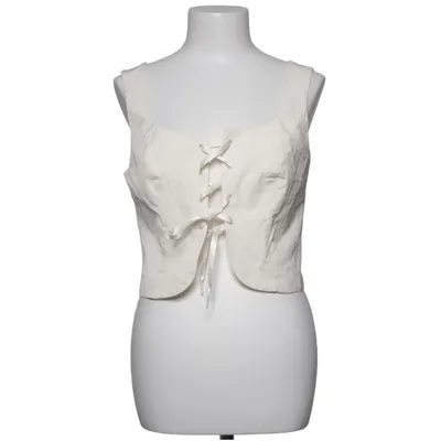 Crop top (Blanc) de Bella x About You Coton, Polyester
