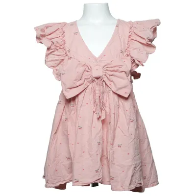 Klänning (Evia Bow Dress) från Konges Sløjd Ekologisk bomull