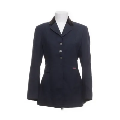 Coat (Blue) from Horka Elastane, Polyester, Wool, Viscose