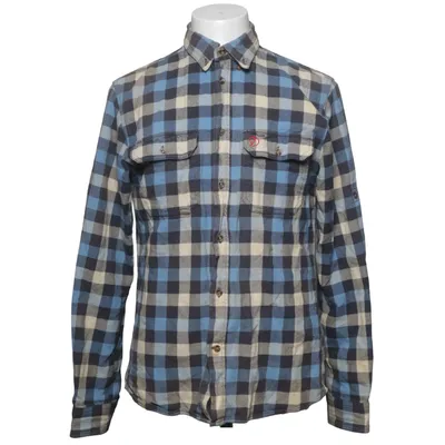Flanellhemd (Blau, Beige) von Fjällräven Baumwolle