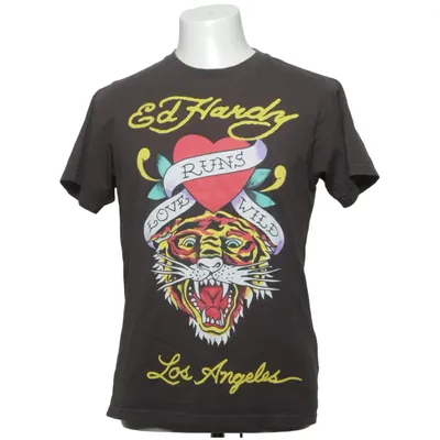 T-shirt (Wild Tiger) von Ed Hardy Baumwolle