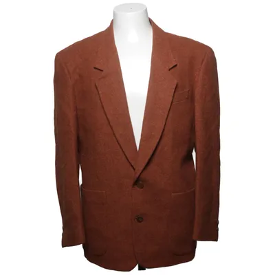 Blazer (Brun) fra Florentino Viscose, Uld