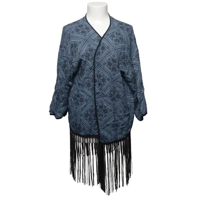 Kimono (Bleu, Noir, Multicolore) de Kushi Viscose