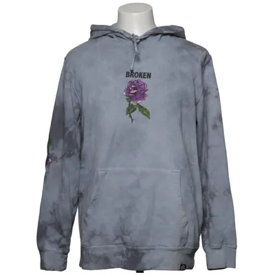 Sweat à capuche (Gris) de Broken Promises Coton
