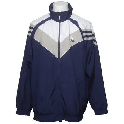Träningsjacka (Blå, Vit) från Adidas Polyester