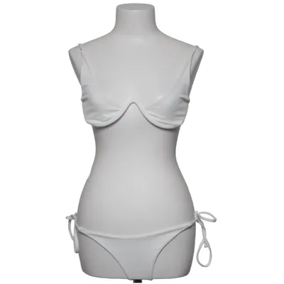 Bikini (Hvid) fra Zaful Elastan, Polyester