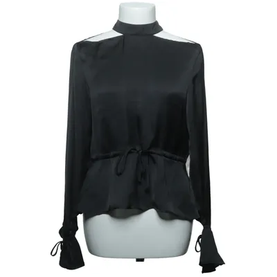 Blouse (Satin Open Back Blouse) from Iva Nikolina x NA-KD Polyester