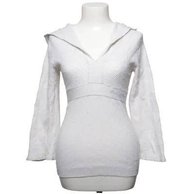 Kapuzenpullover (Weiß) von Armani Exchange Baumwolle, Wolle