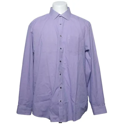Chemise (Violet, Blanc) de Angelo Litrico Coton, Polyester