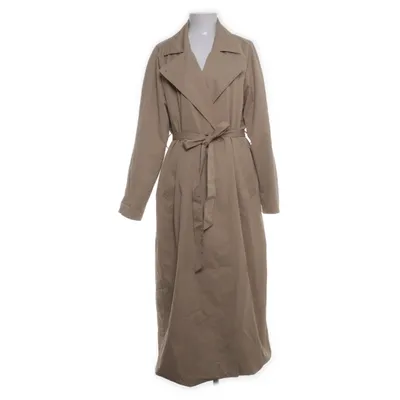 Frakke (Beige) fra NA-KD Bomuld, Polyester