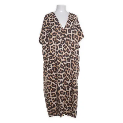 Långklänning (Beige, Flerfärgad) från H&M Polyester, Viskos