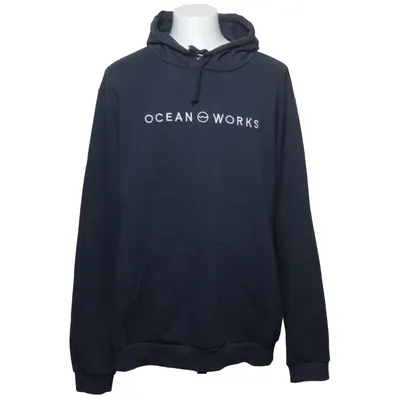 Huvtröja (Blå) från Ocean Works Bomull, Polyester